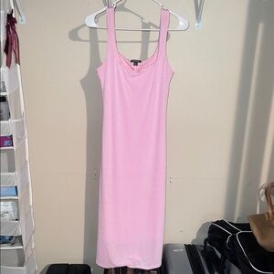 Wild Fable Pink Midi Dress